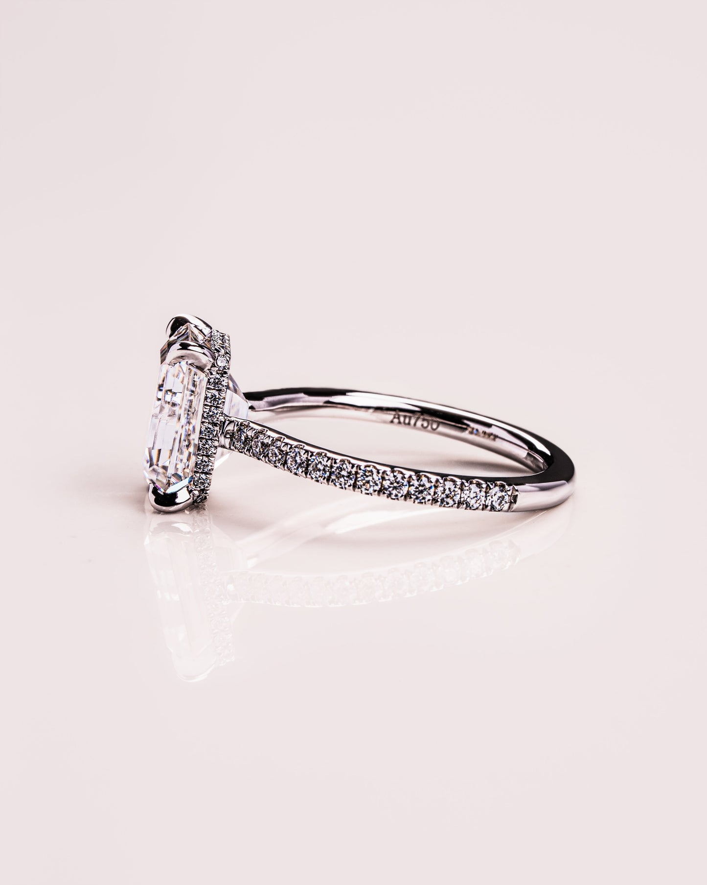 Jasmine (with Pavé) - Emerald