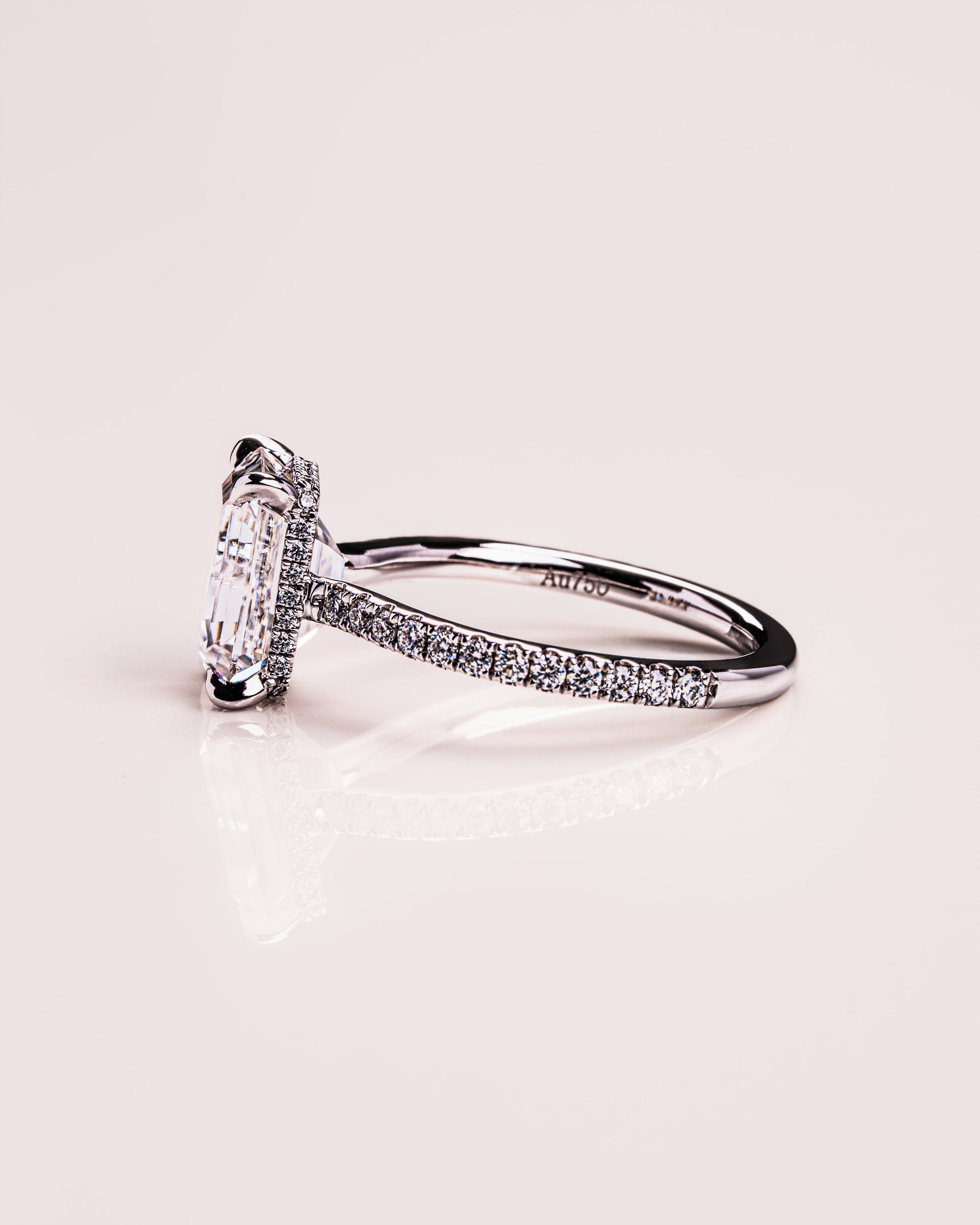 Jasmine (with Pavé) - Emerald