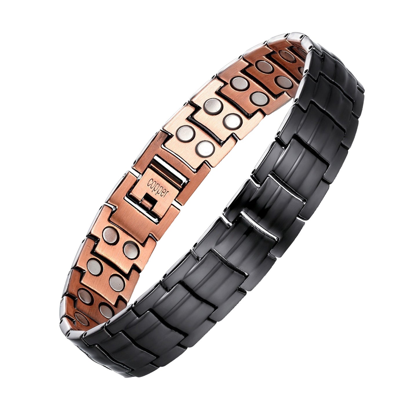 Onyx Everett Copper Bracelet