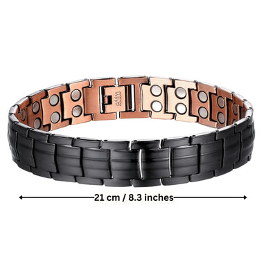 Pulsera de cobre Onyx Everett