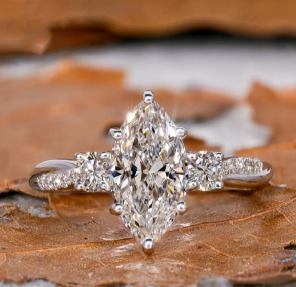 Maxine Ring | White Gold