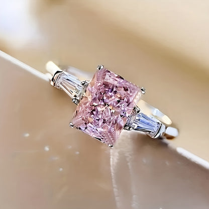 Pink Verve Ring | White Gold