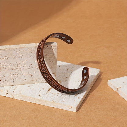 Seraphina Twist Copper Bracelet