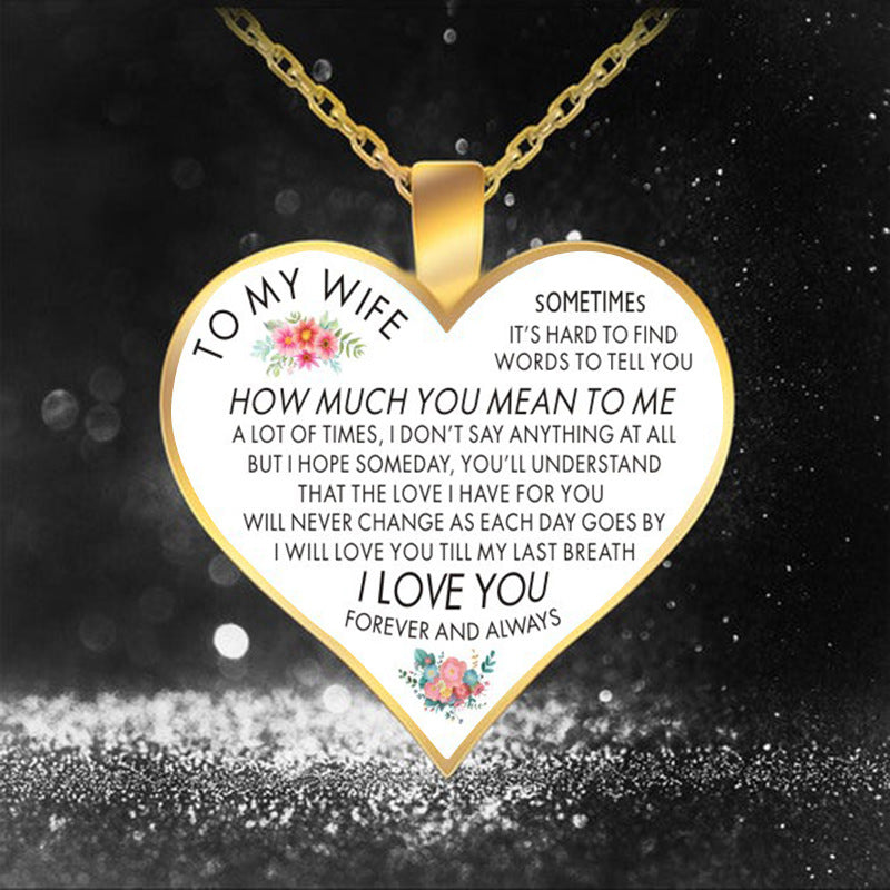 Words from the Heart Keepsake Necklace