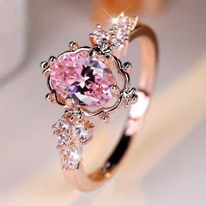 Rosavelyn Tiara Ring | Rose Gold