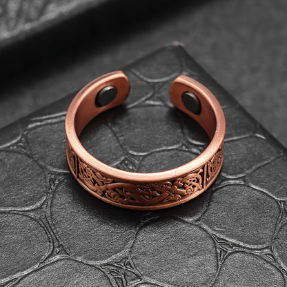 Saoirse Crest Copper Ring