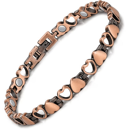 Everlasting Heart Copper Bracelet