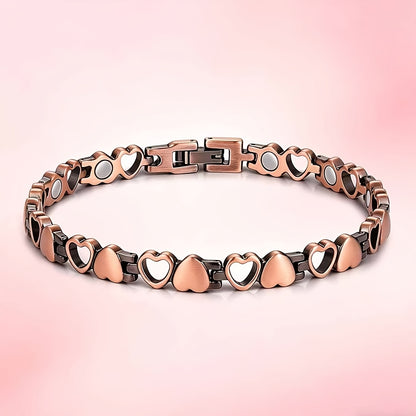Everlasting Heart Copper Bracelet