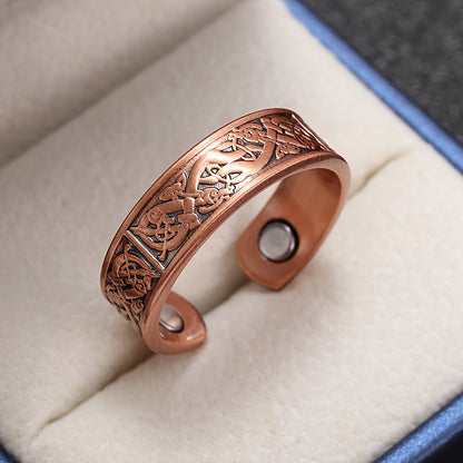 Saoirse Crest Copper Ring