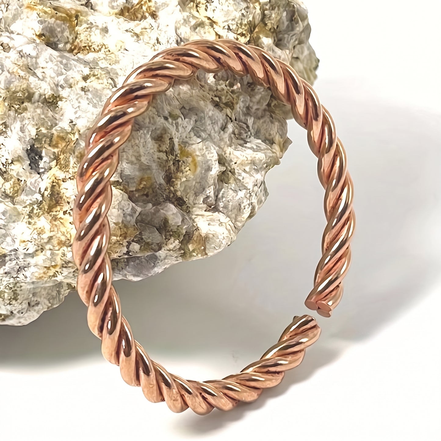 Cordelia Weave Copper Bracelet