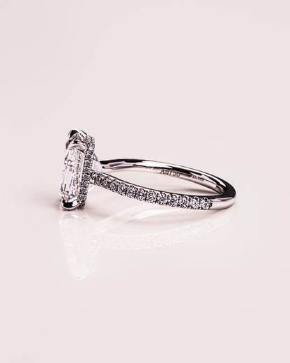 Jasmine (with Pavé) - Emerald