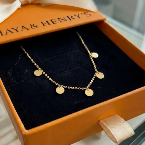 Funky Buddha Necklace | Gold