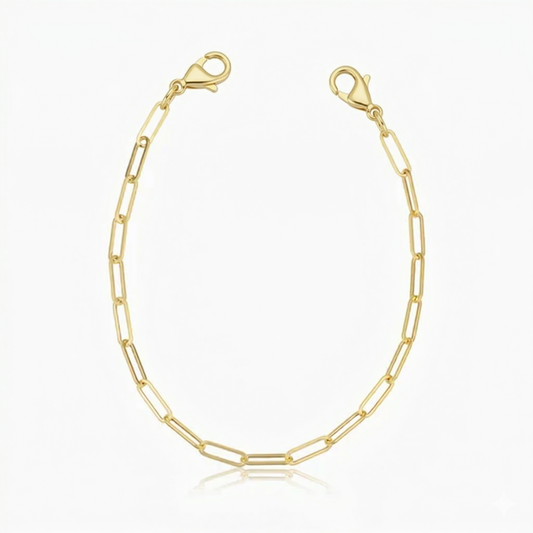 Venice Link Bracelet | Gold
