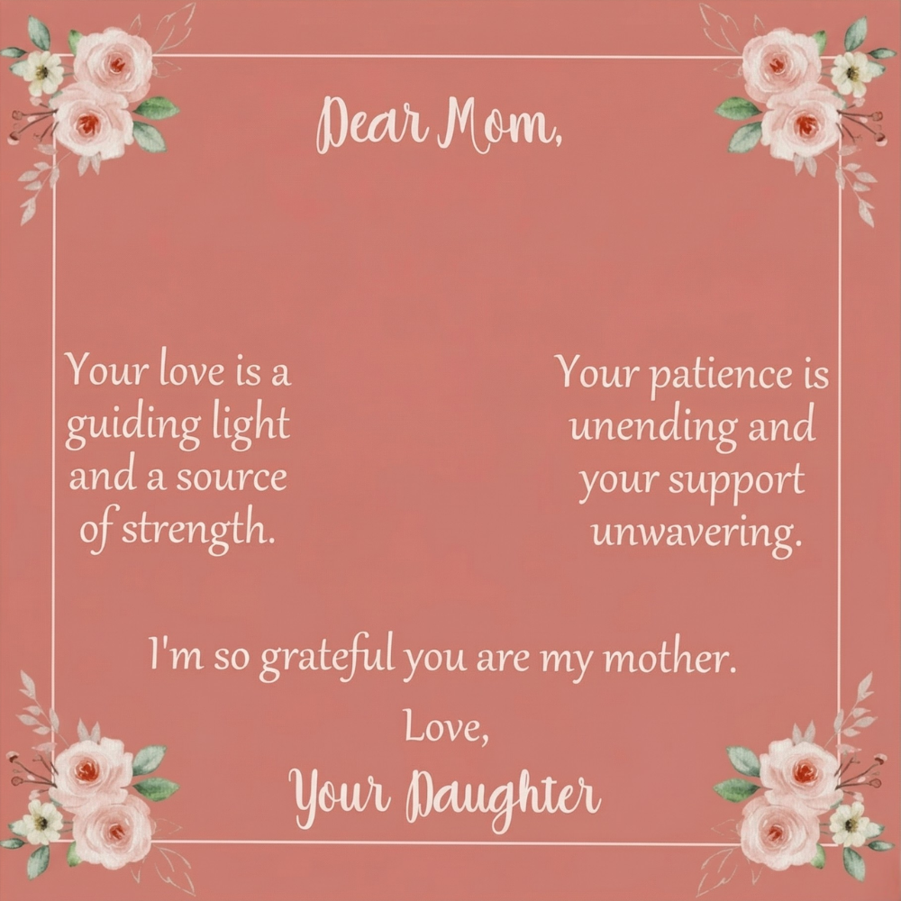 To My Mom - Guiding Light Love Necklace