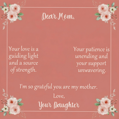 To My Mom - Guiding Light Love Necklace