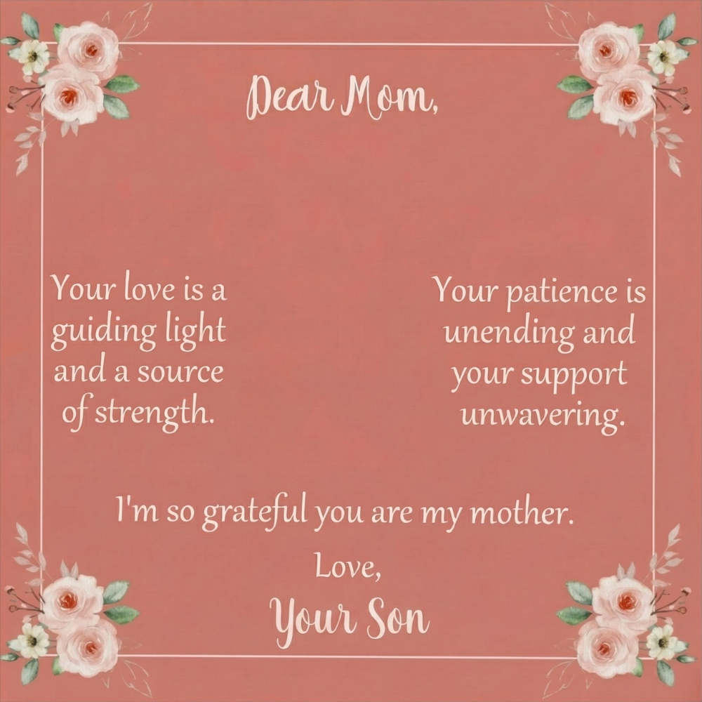 To My Mom - Guiding Light Love Necklace