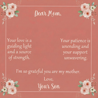 To My Mom - Guiding Light Love Necklace