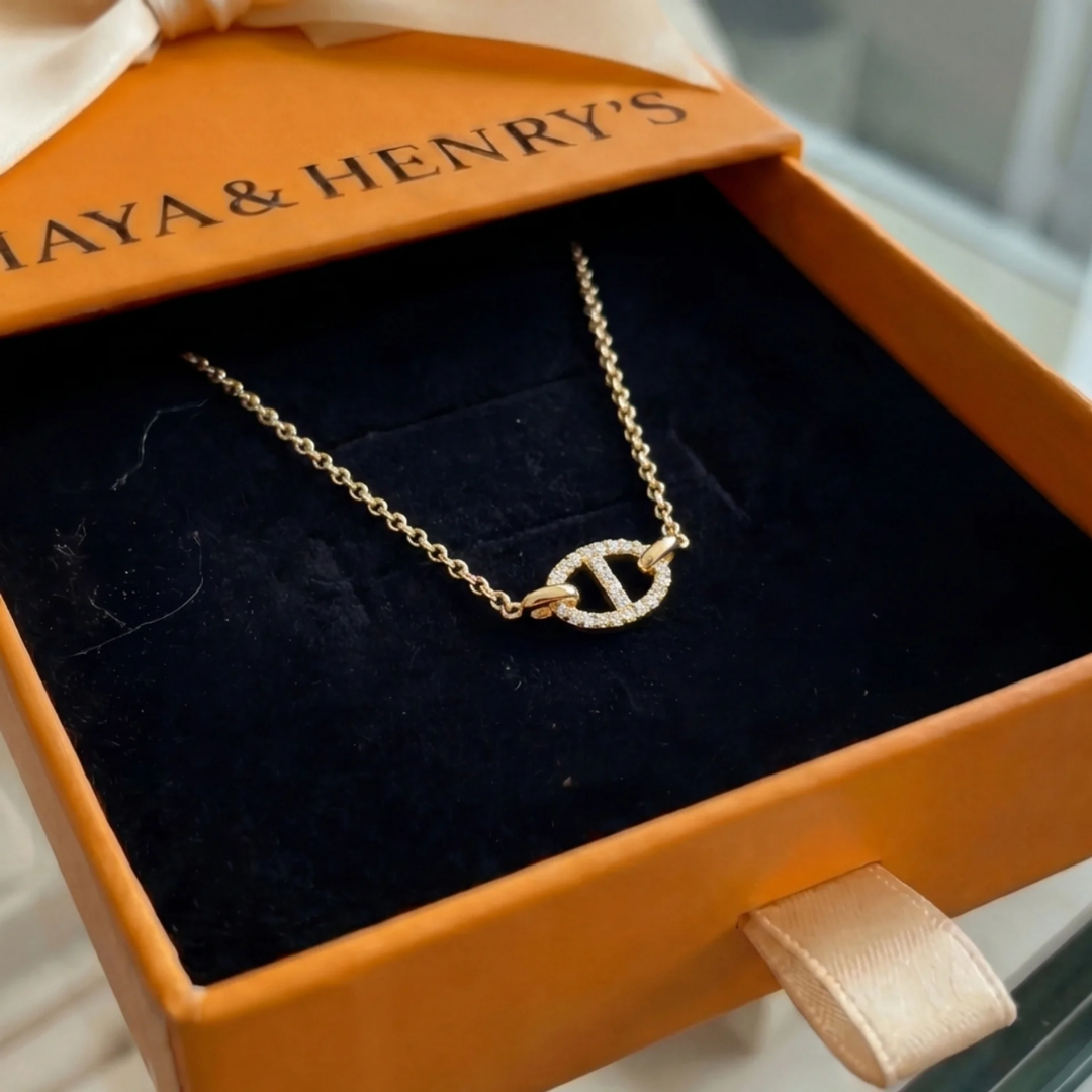 Isla Marina Necklace | Gold