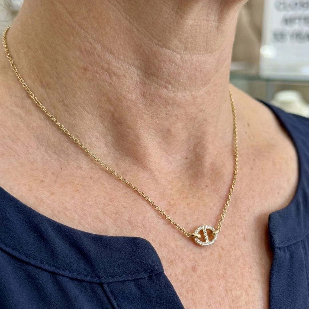 Isla Marina Necklace | Gold