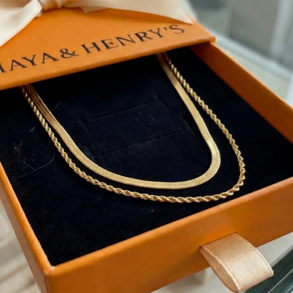 Juliana Solvia Necklace | Gold