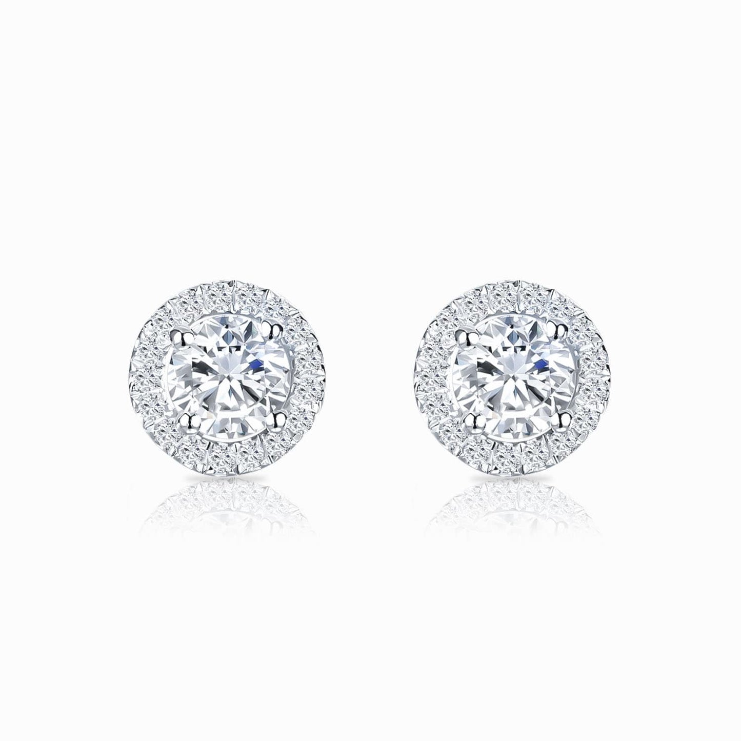 Belle dame earrings | White Gold