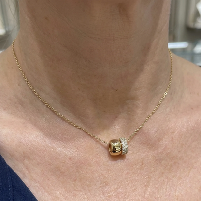 Lumi Duo Necklace | Gold