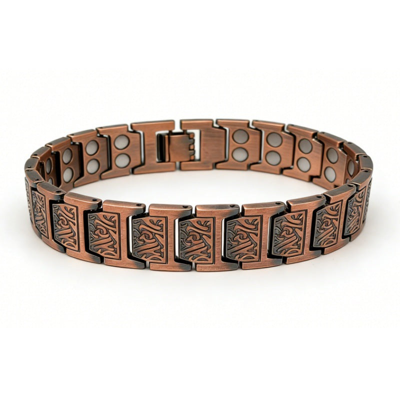 Ariadne Heritage Link Copper Bracelet