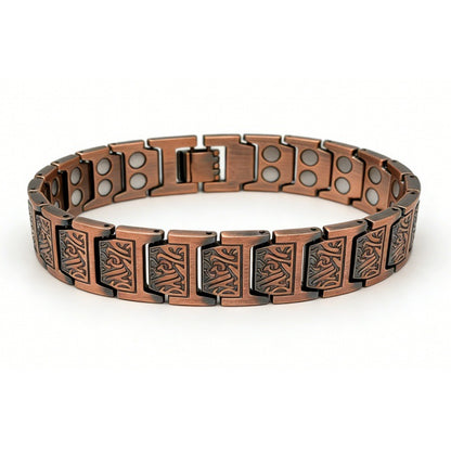 Ariadne Heritage Link Copper Bracelet