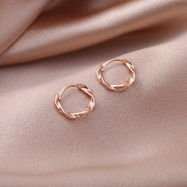 Lark Evienne Copper Hoop Earrings