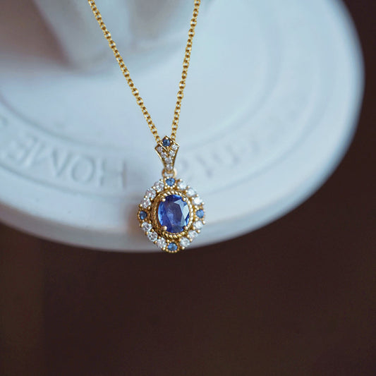 Celeste Royale Pendant Necklace | Gold