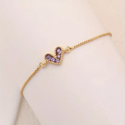 Lilac Love Bracelet | Gold