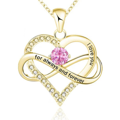 Always and Forever Birthstone Necklace