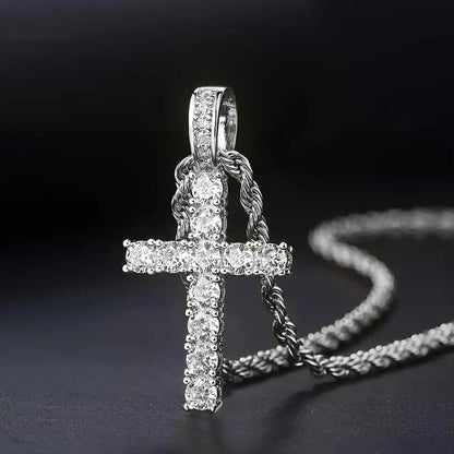 Cross necklace | Gold
