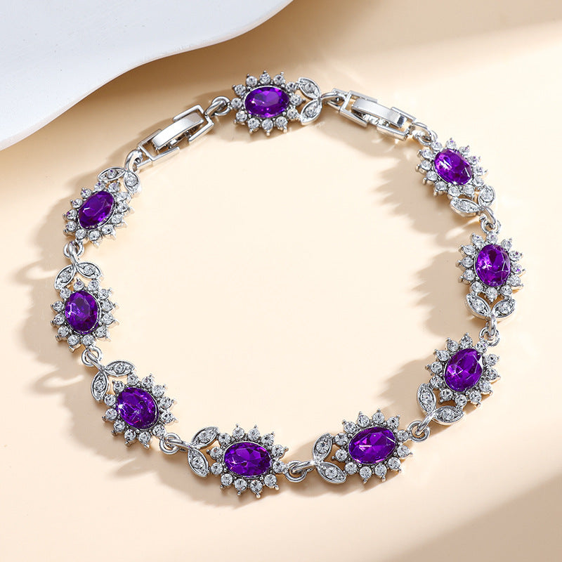Iridessa Violetthorn Bracelet | White Gold