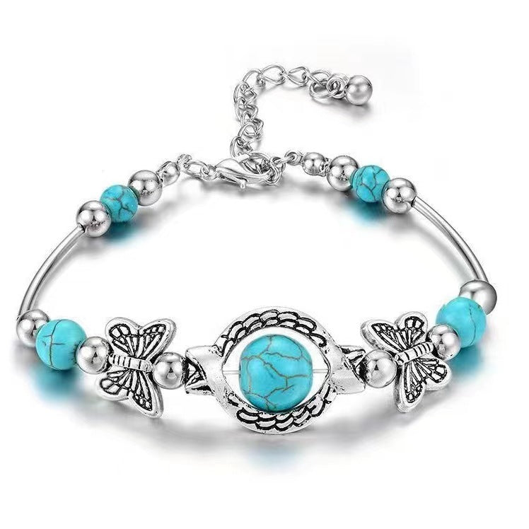 Oasis Butterfly Drift Bracelet | White Gold