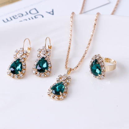 Marceline Jadehart Jewelry Set | Gold