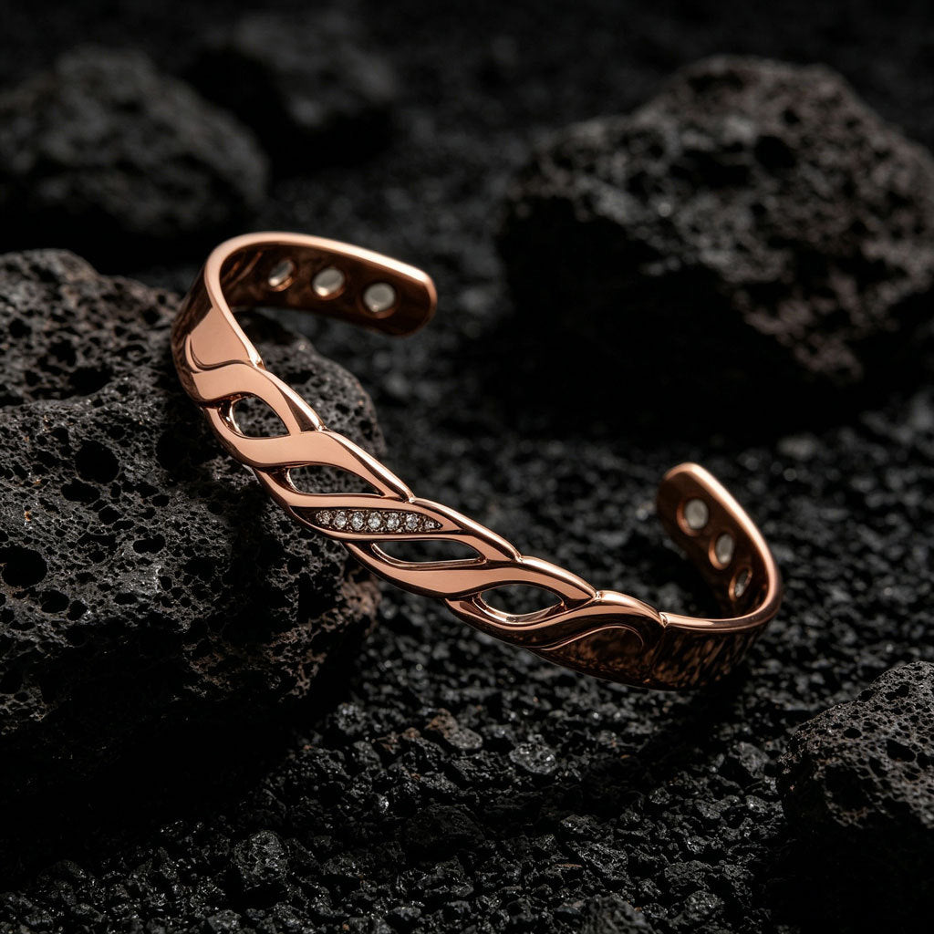 Interlace Vivienne Copper Bracelet