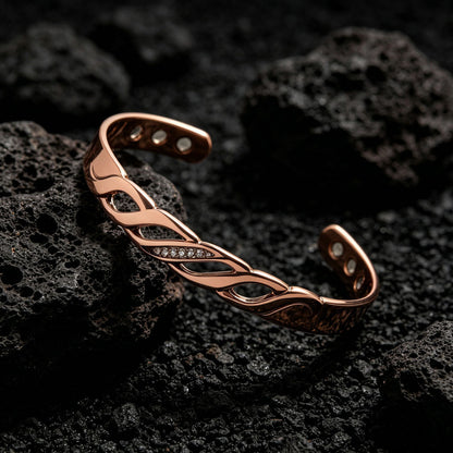 Interlace Vivienne Copper Bracelet