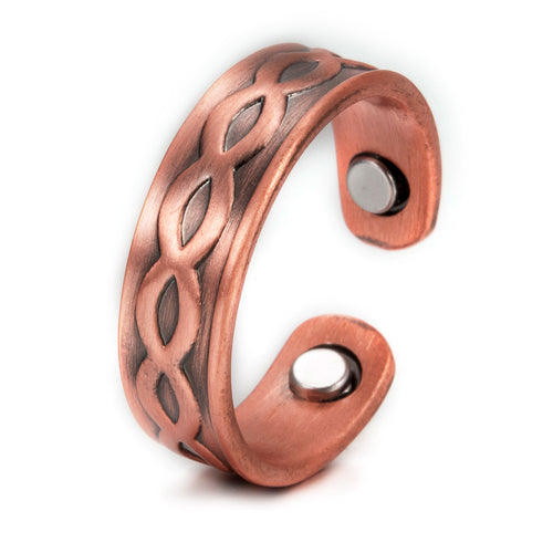 Lattice Amelie Copper Ring