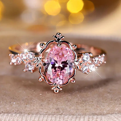 Rosavelyn Tiara Ring | Rose Gold