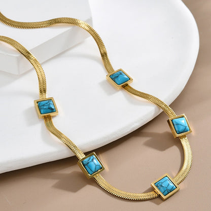 Vionelle Coastline Necklace | Gold