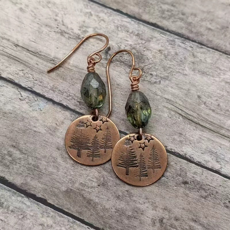 Aspen Pinecrest Copper Earrings