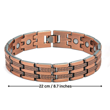 Pulsera de cobre con remaches Delaney