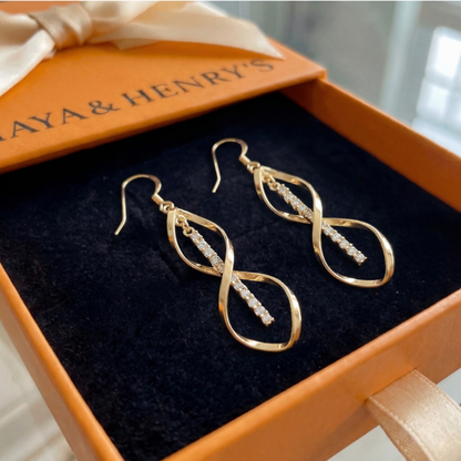 Sunbeam Spiral Earrings | Gold