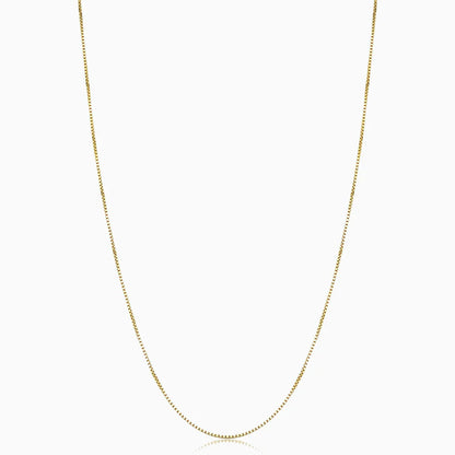 Bodega Box Necklace - Gold
