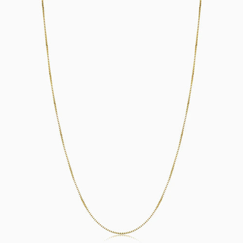 Bodega Box Necklace - Gold