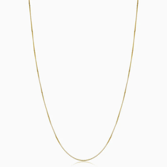Bodega Box Necklace | Gold
