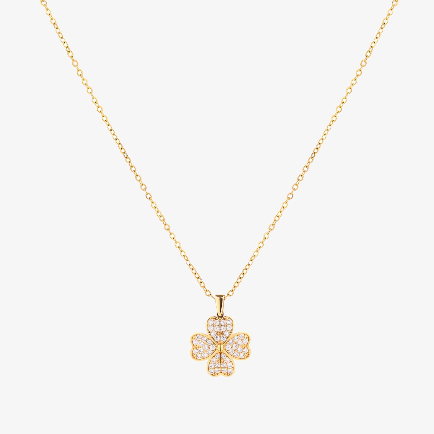 Heart Bloom Necklace | Gold