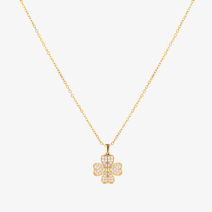 Heart Bloom Necklace | Gold