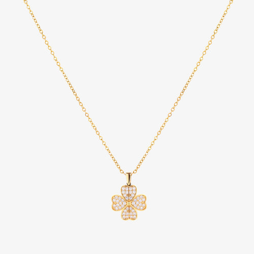 Heart Bloom Necklace | Gold